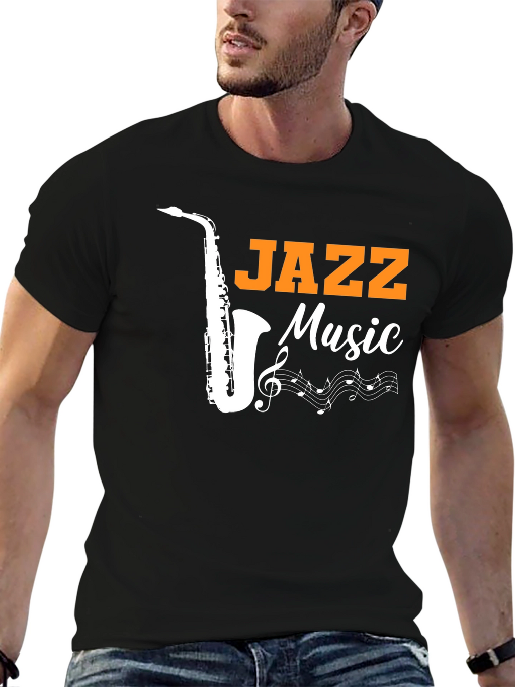 Jazz Music T-Shirt - Cool Design