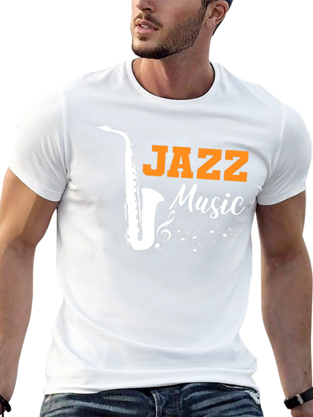 Jazz Music T-Shirt - Cool Design
