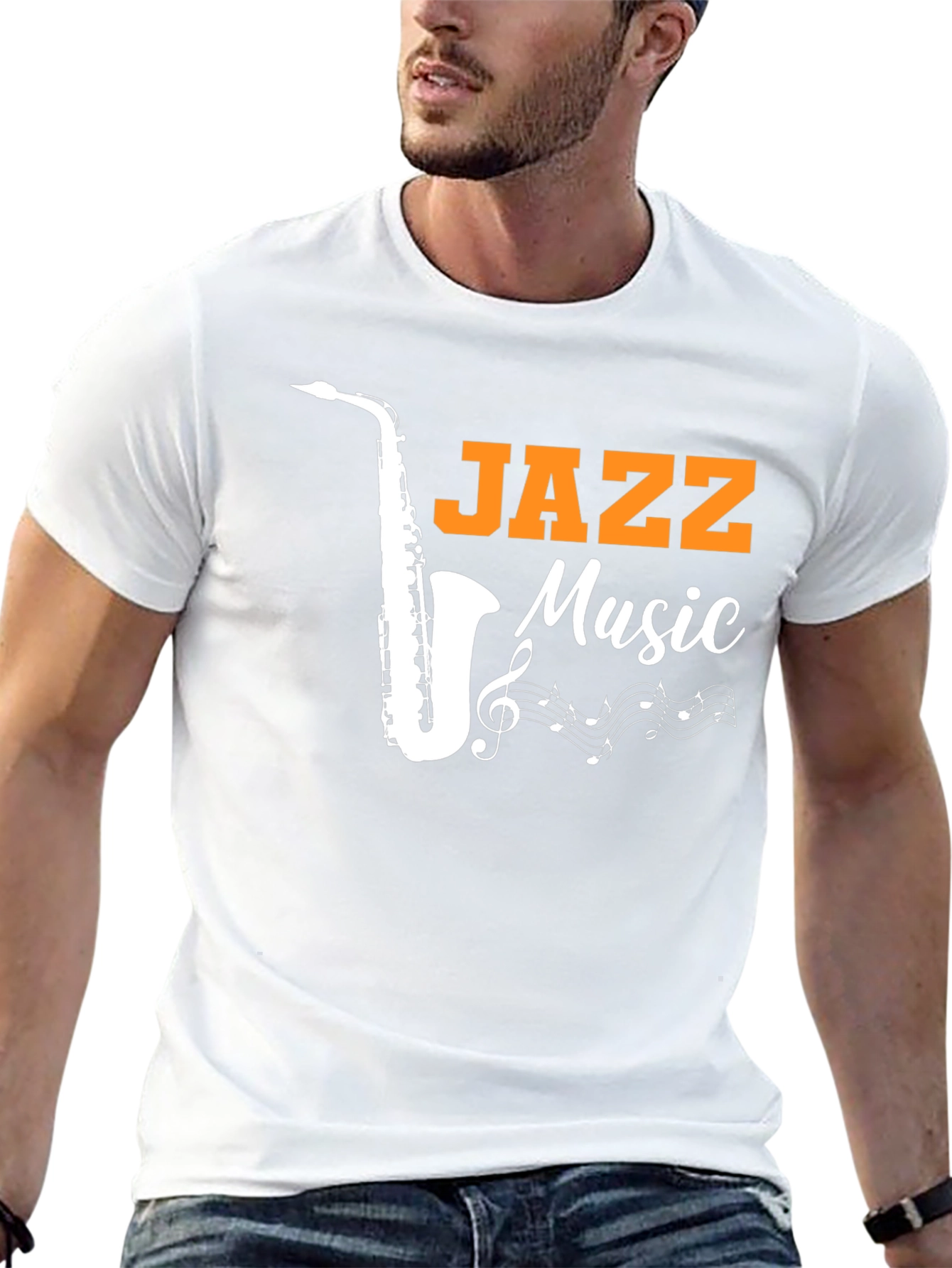 Jazz Music T-Shirt - Cool Design