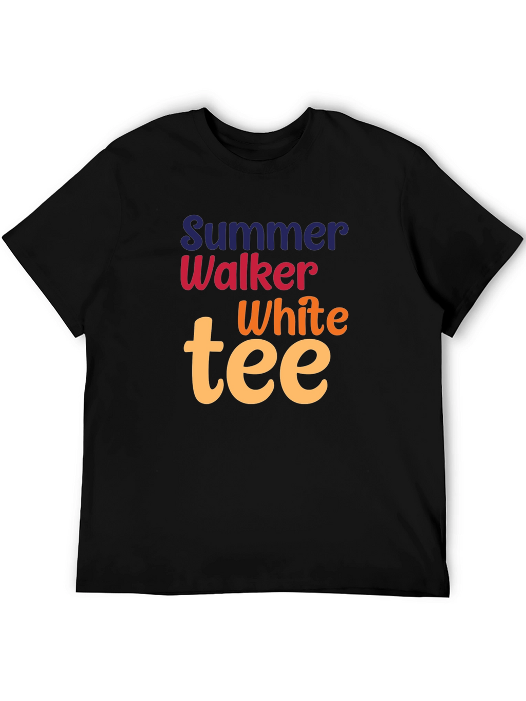 Summer Walker White Tee Black Graphic T-Shirt