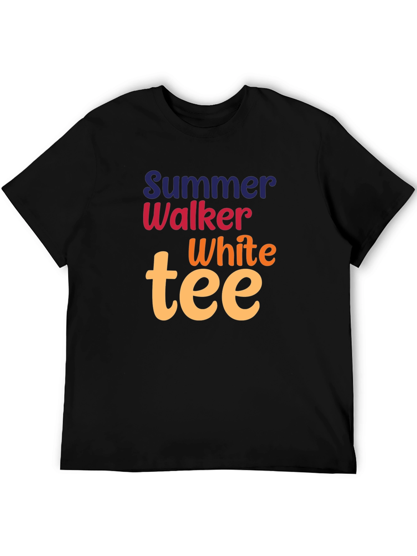 Summer Walker White Tee Black Graphic T-Shirt