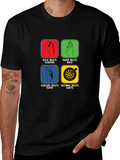 Rock Paper Scissors Darts Graphic Tee