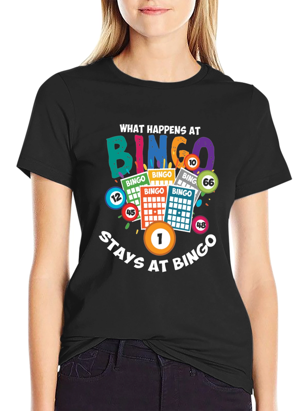 What Happens at Bingo Stays at Bingo T-Shirt