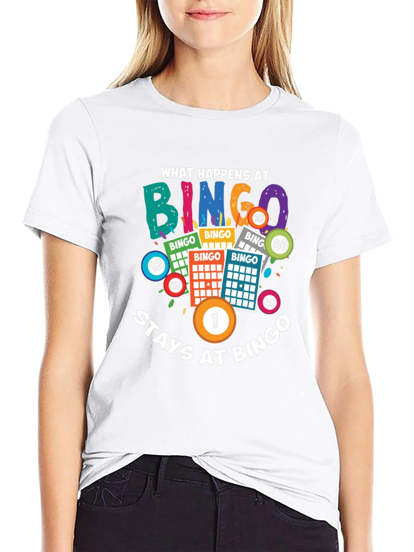What Happens at Bingo Stays at Bingo T-Shirt