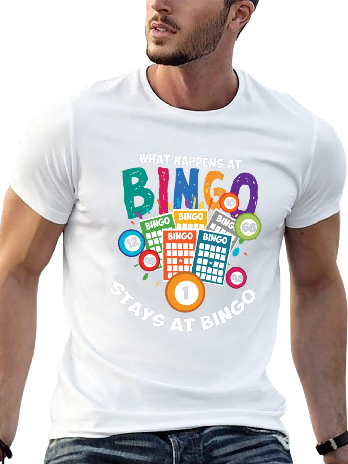 What Happens at Bingo Stays at Bingo T-Shirt