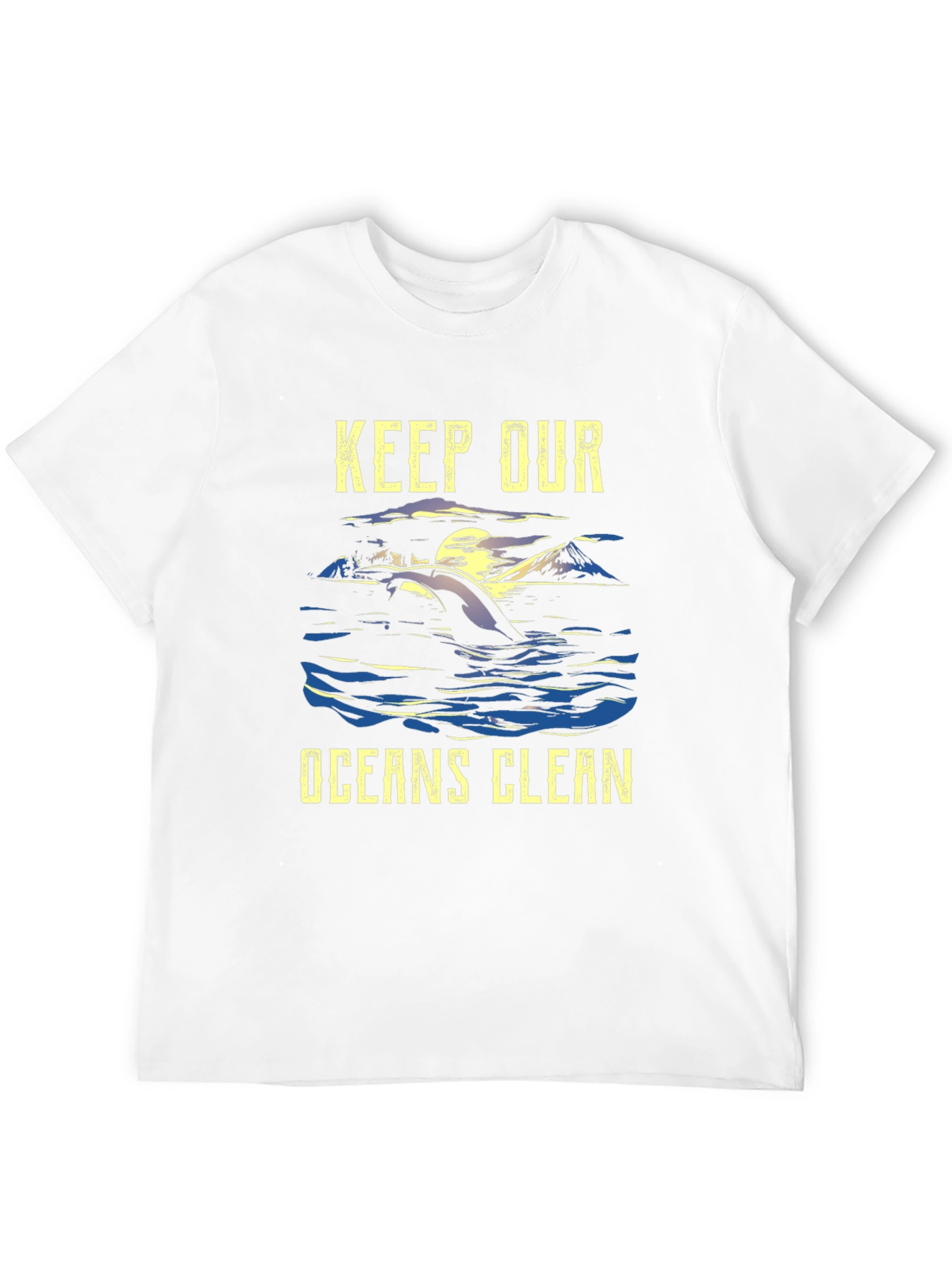 Keep Our Oceans Clean Graphic T-Shirt