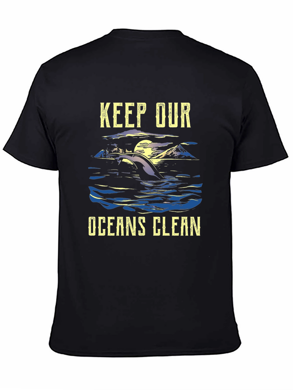 Keep Our Oceans Clean Graphic T-Shirt