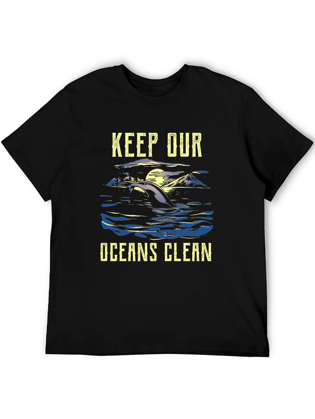 Keep Our Oceans Clean Graphic T-Shirt