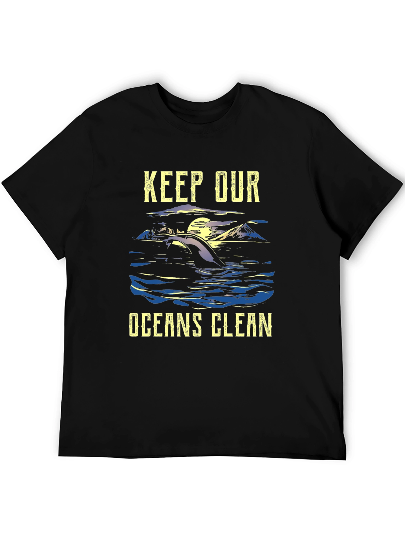 Keep Our Oceans Clean Graphic T-Shirt