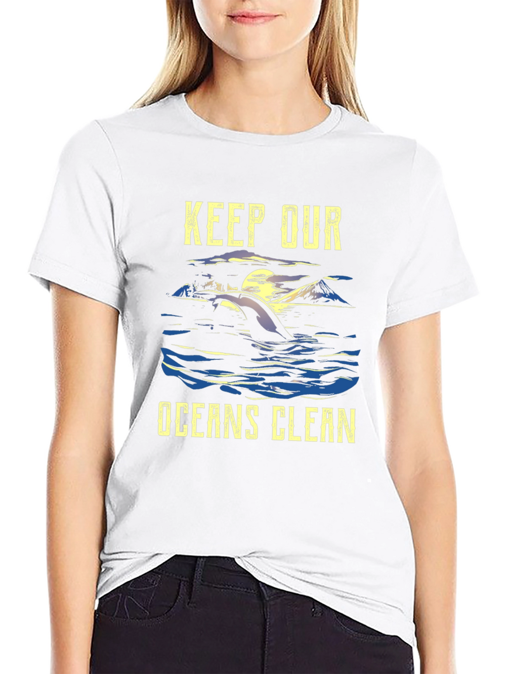 Keep Our Oceans Clean Graphic T-Shirt