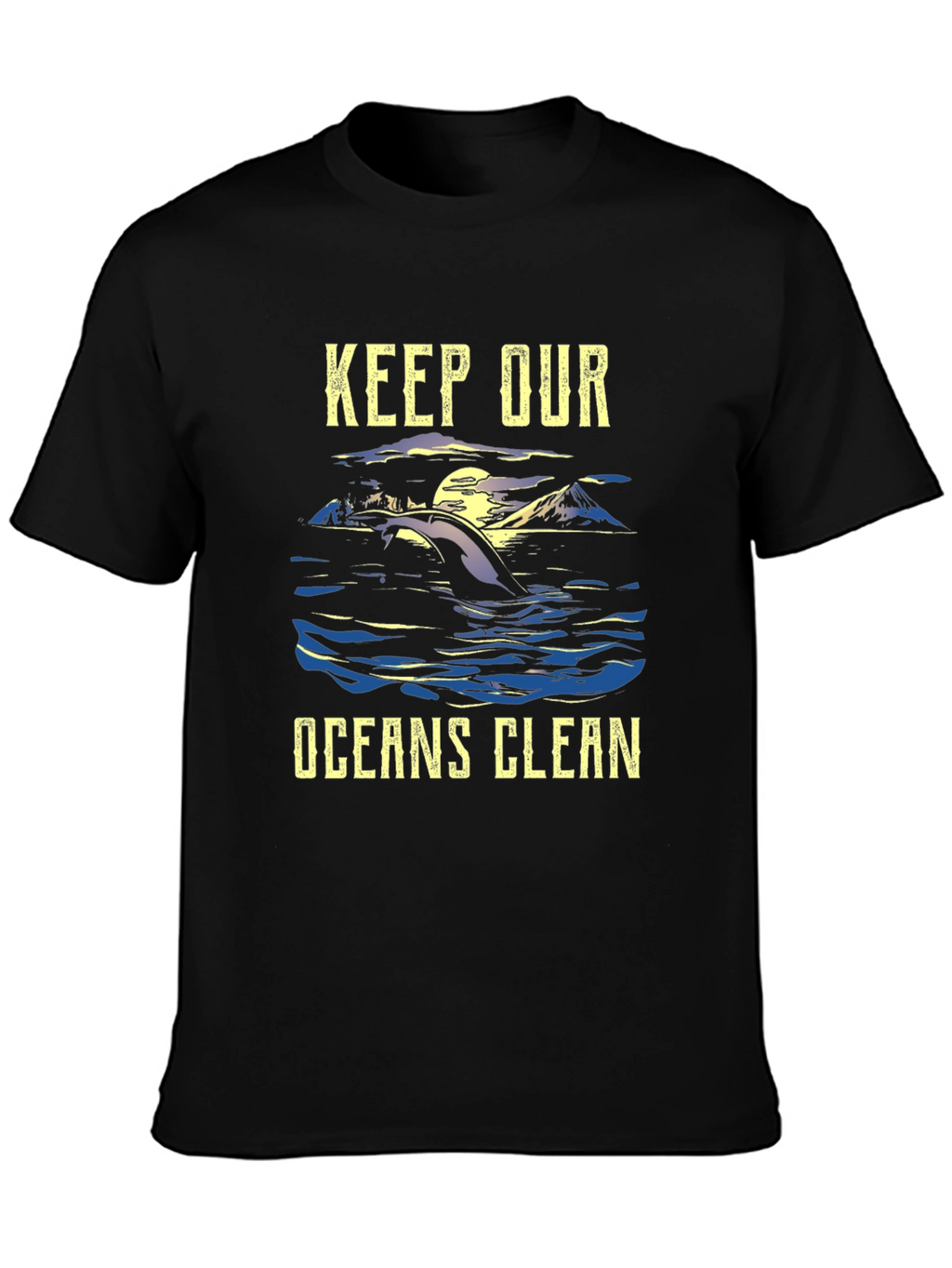 Keep Our Oceans Clean Graphic T-Shirt