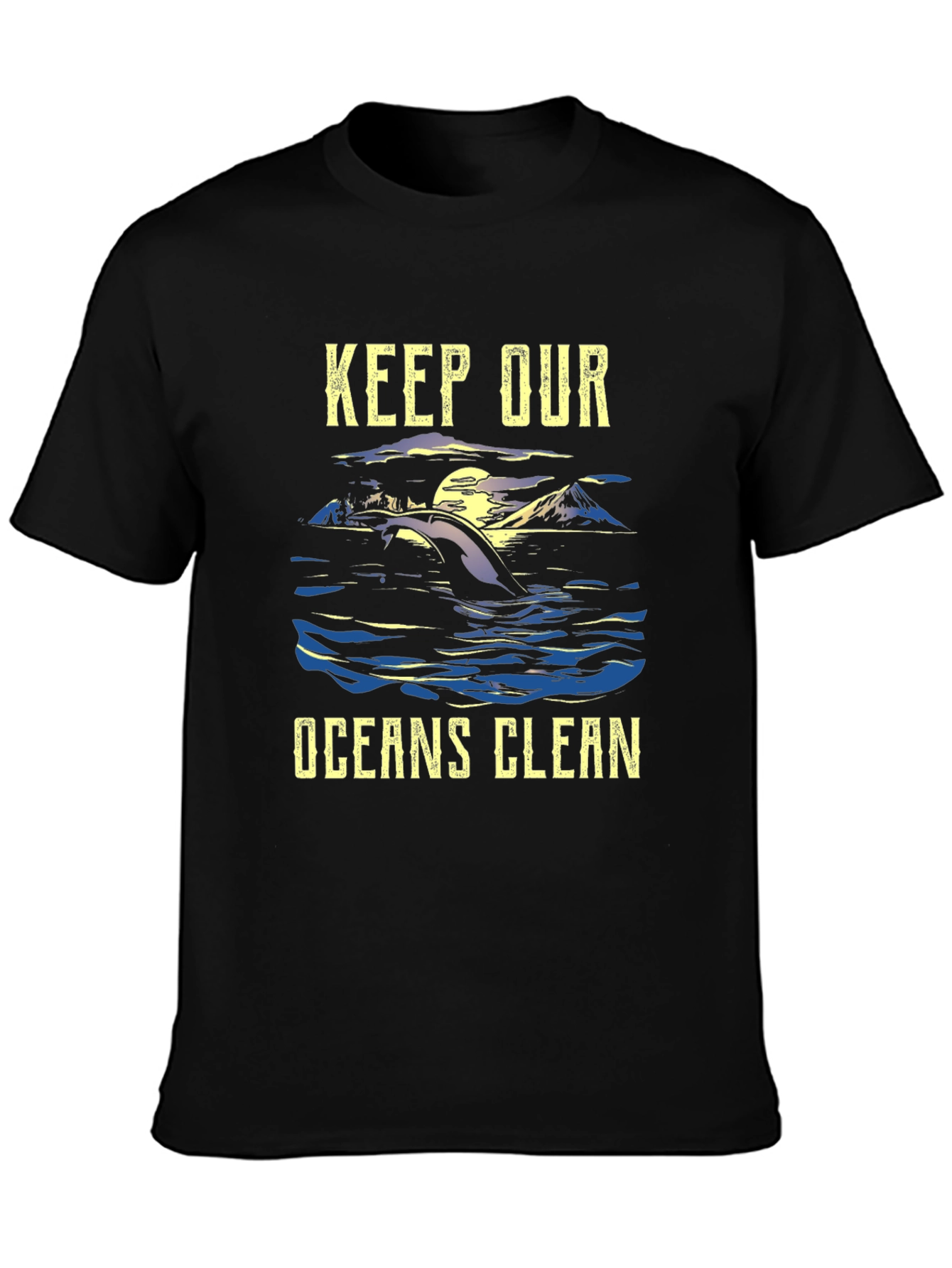Keep Our Oceans Clean Graphic T-Shirt