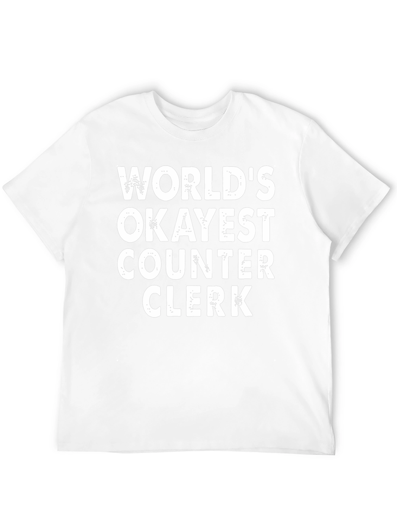 Worlds Okayest Counter Clerk T-Shirt