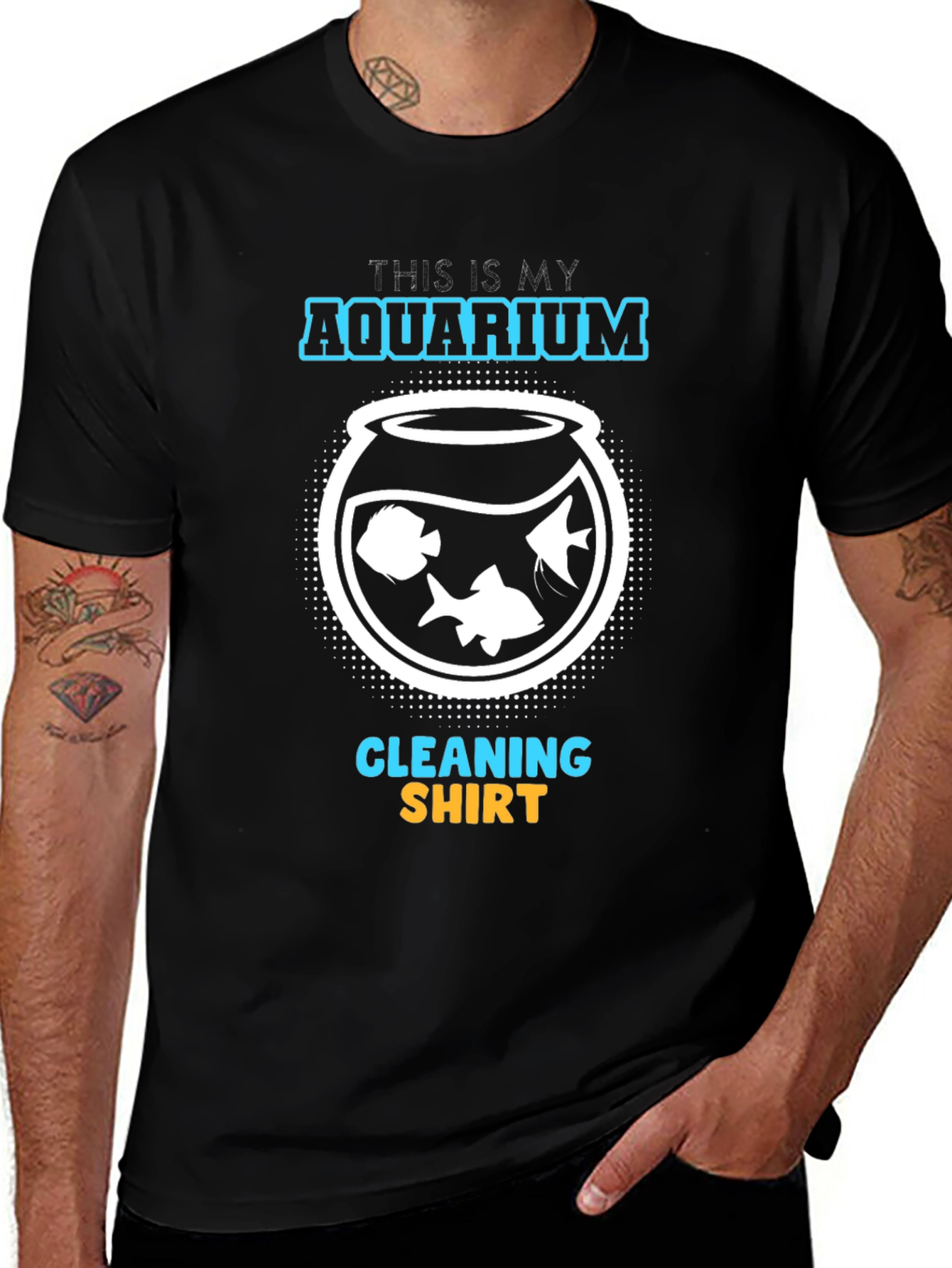 Aquarium Cleaning Shirt - Fish Keeper Tee