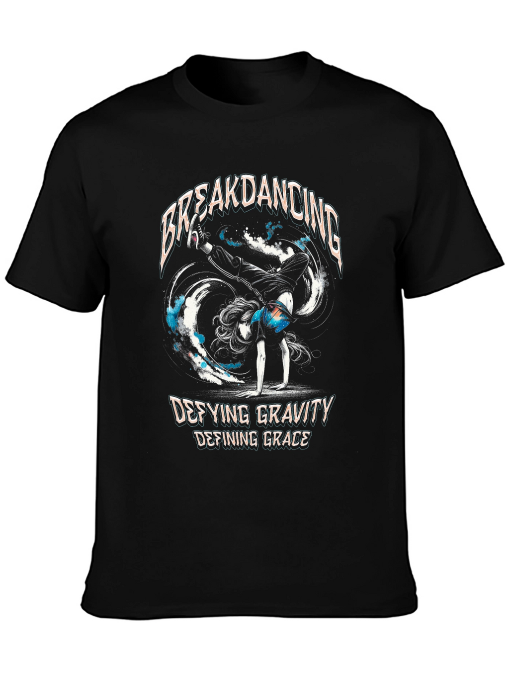Breakdancing Defying Gravity Graphic Tee
