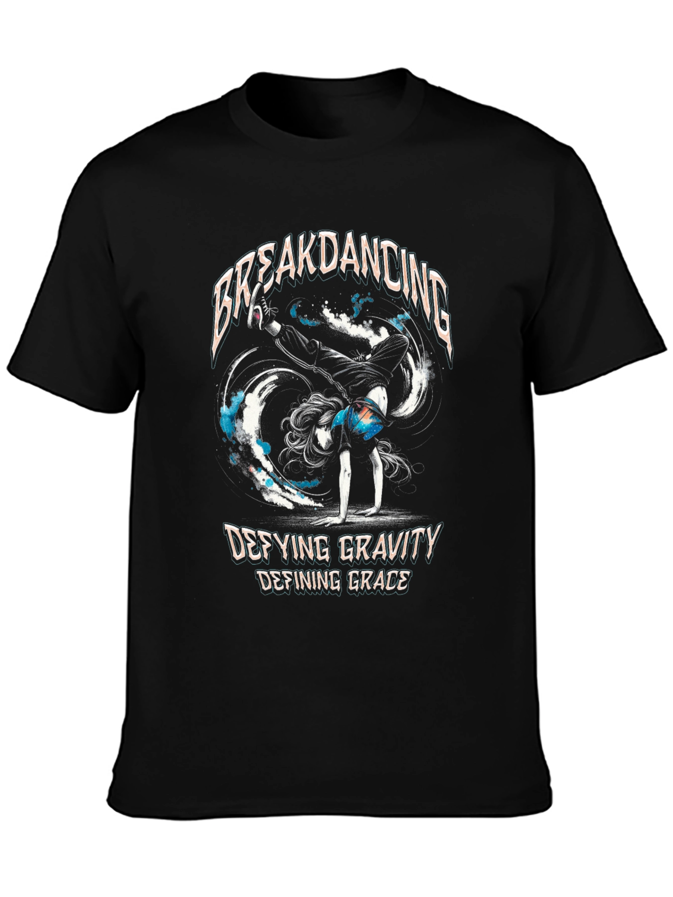 Breakdancing Defying Gravity Graphic Tee
