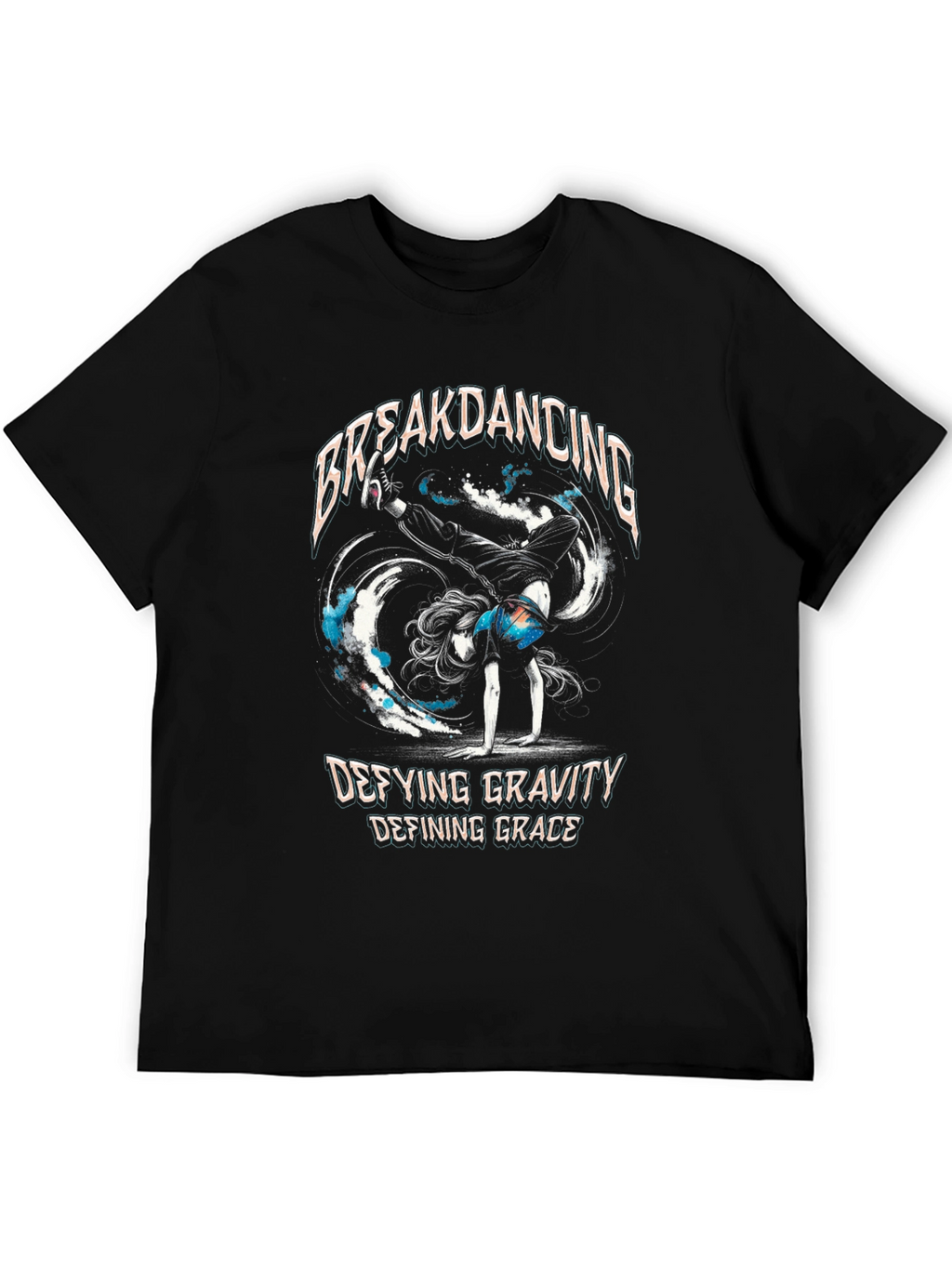 Breakdancing Defying Gravity Graphic Tee
