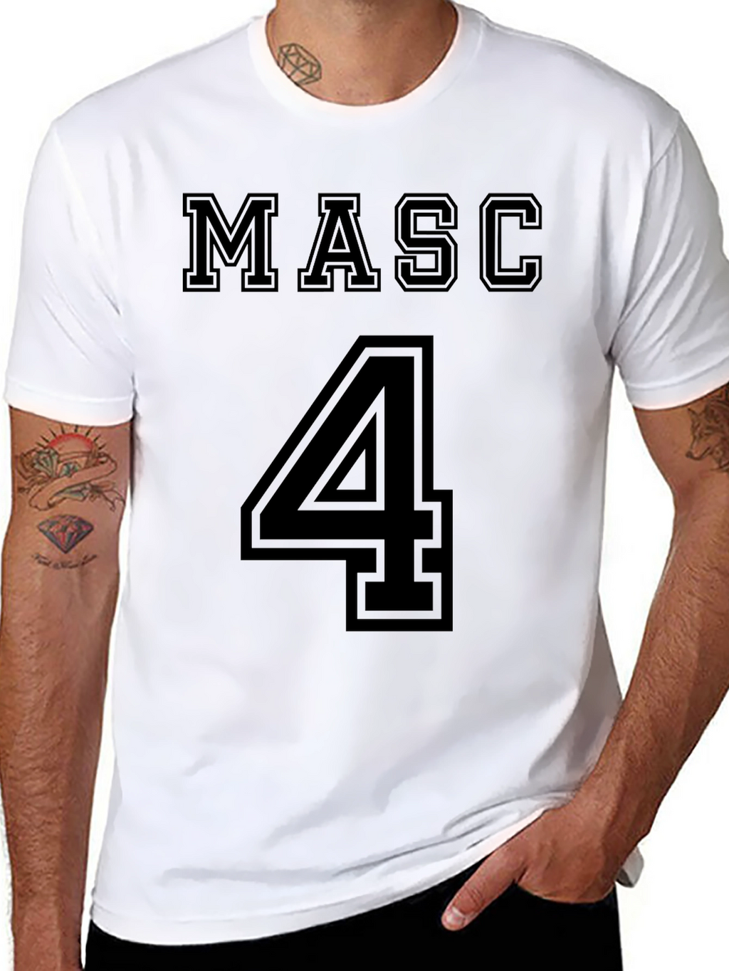 MASC 4 Black T-Shirt