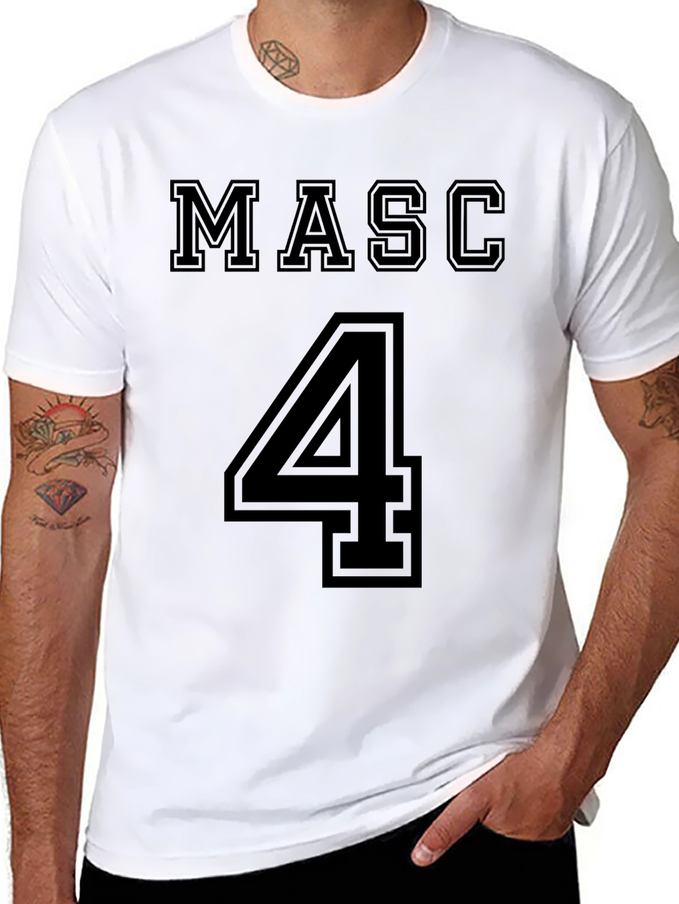 MASC 4 Black T-Shirt