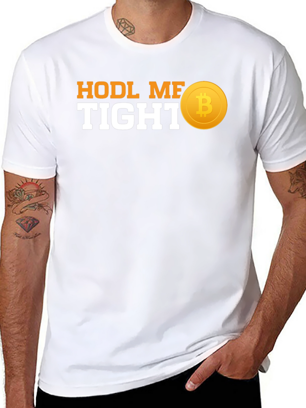 HODL ME TIGHT Bitcoin T-Shirt