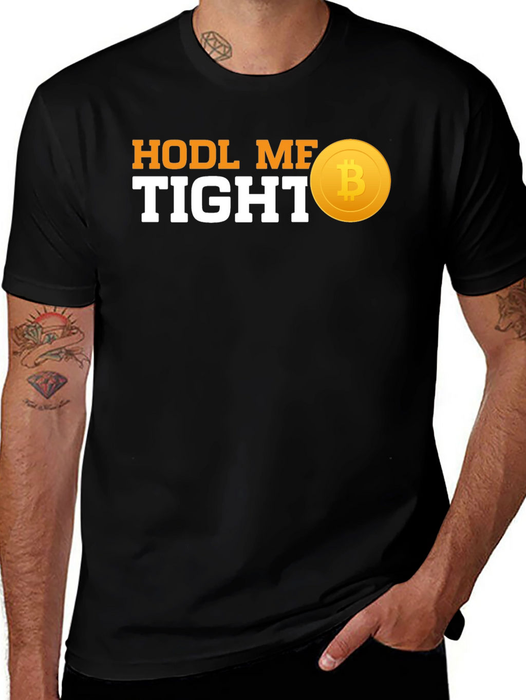 HODL ME TIGHT Bitcoin T-Shirt