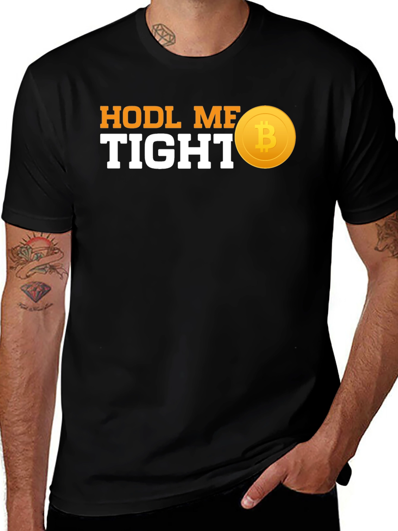 HODL ME TIGHT Bitcoin T-Shirt