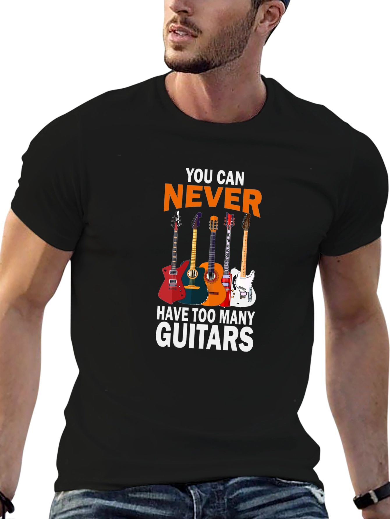 You Can Never Have Too Many Guitars T-Shirt