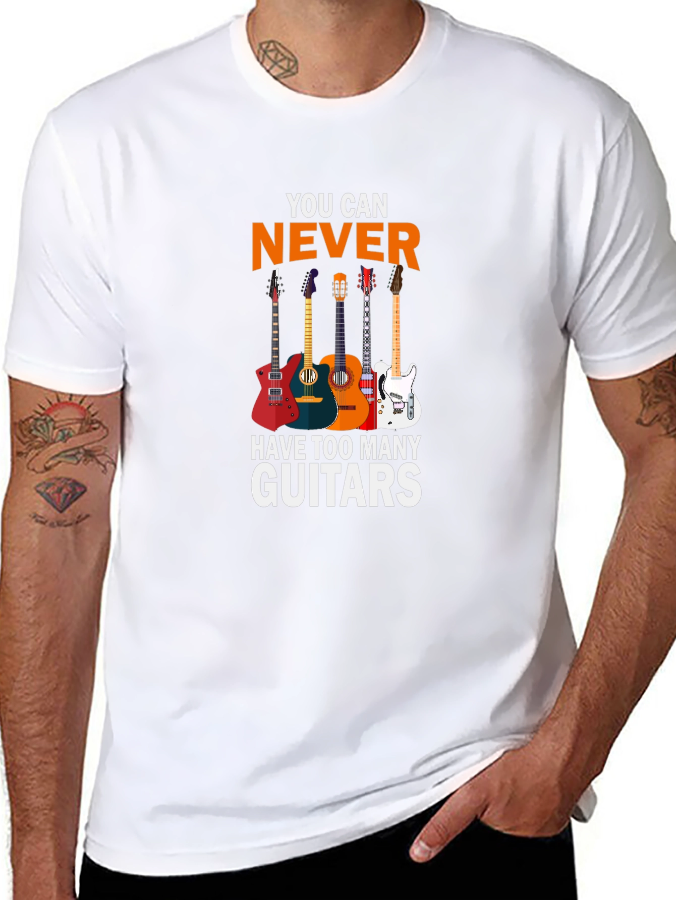 You Can Never Have Too Many Guitars T-Shirt