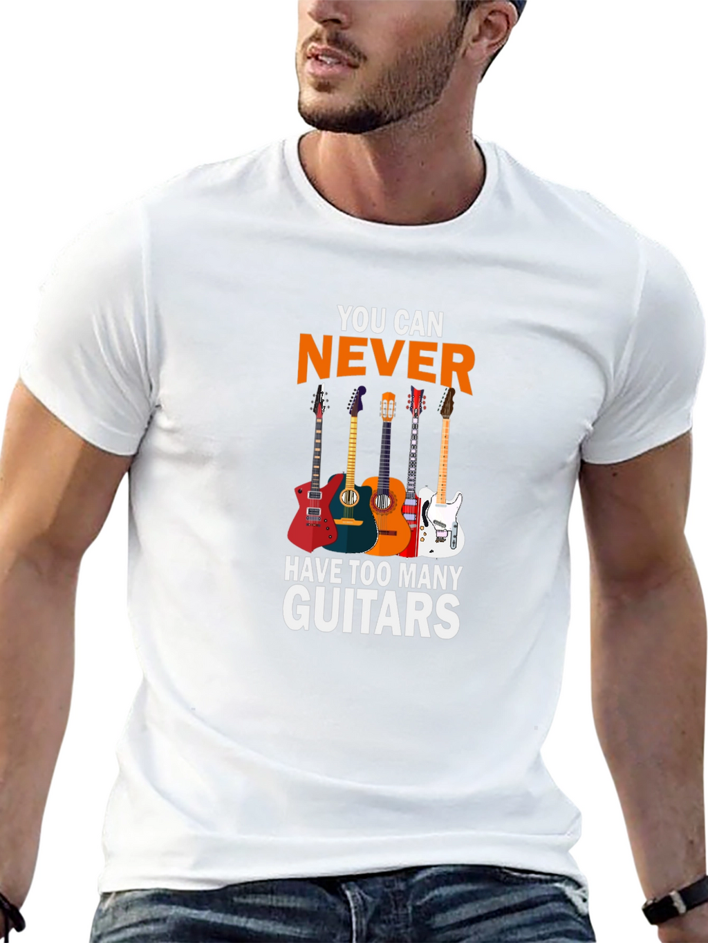 You Can Never Have Too Many Guitars T-Shirt