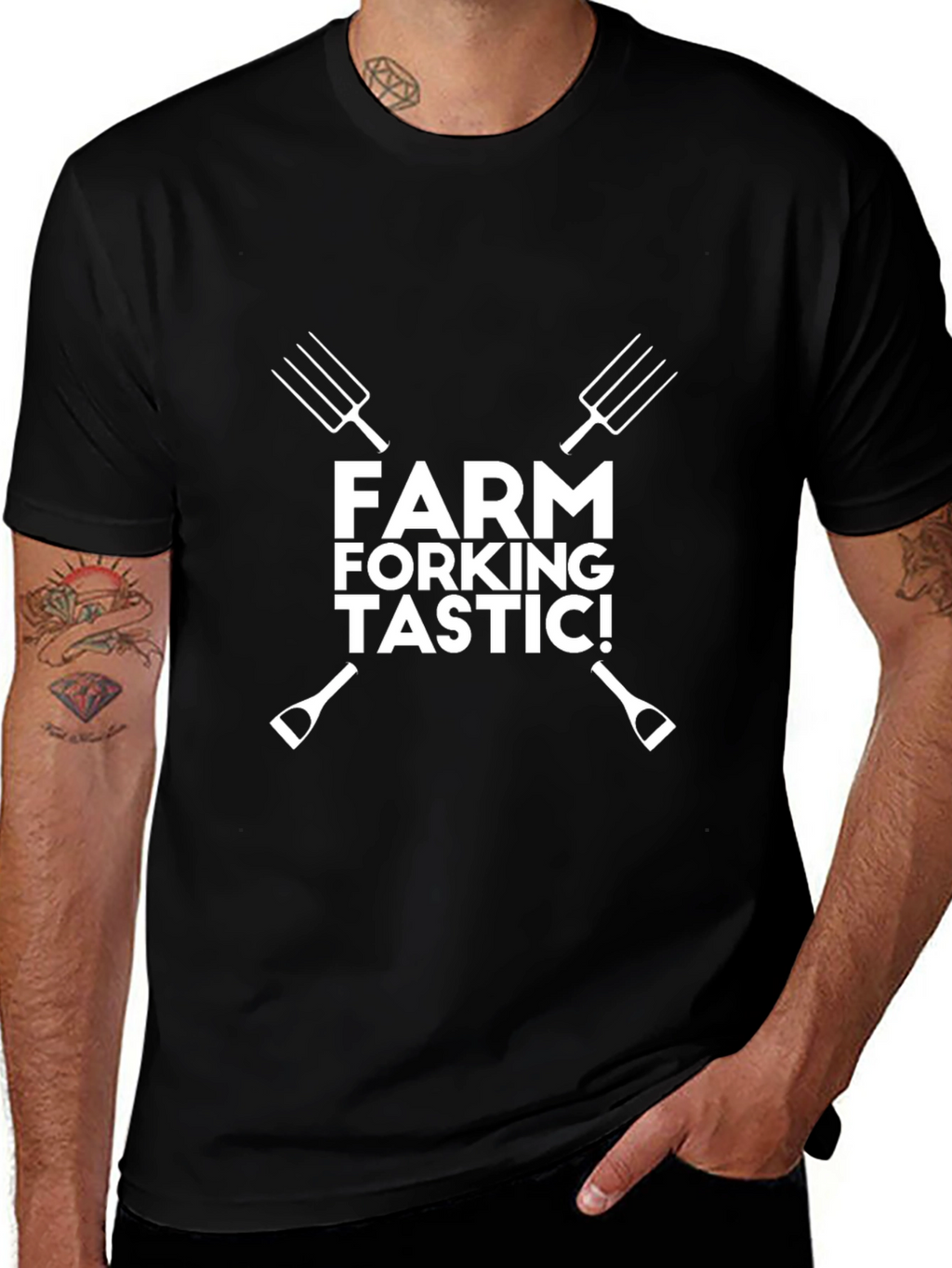 Farm Forking Tastic Graphic Tee