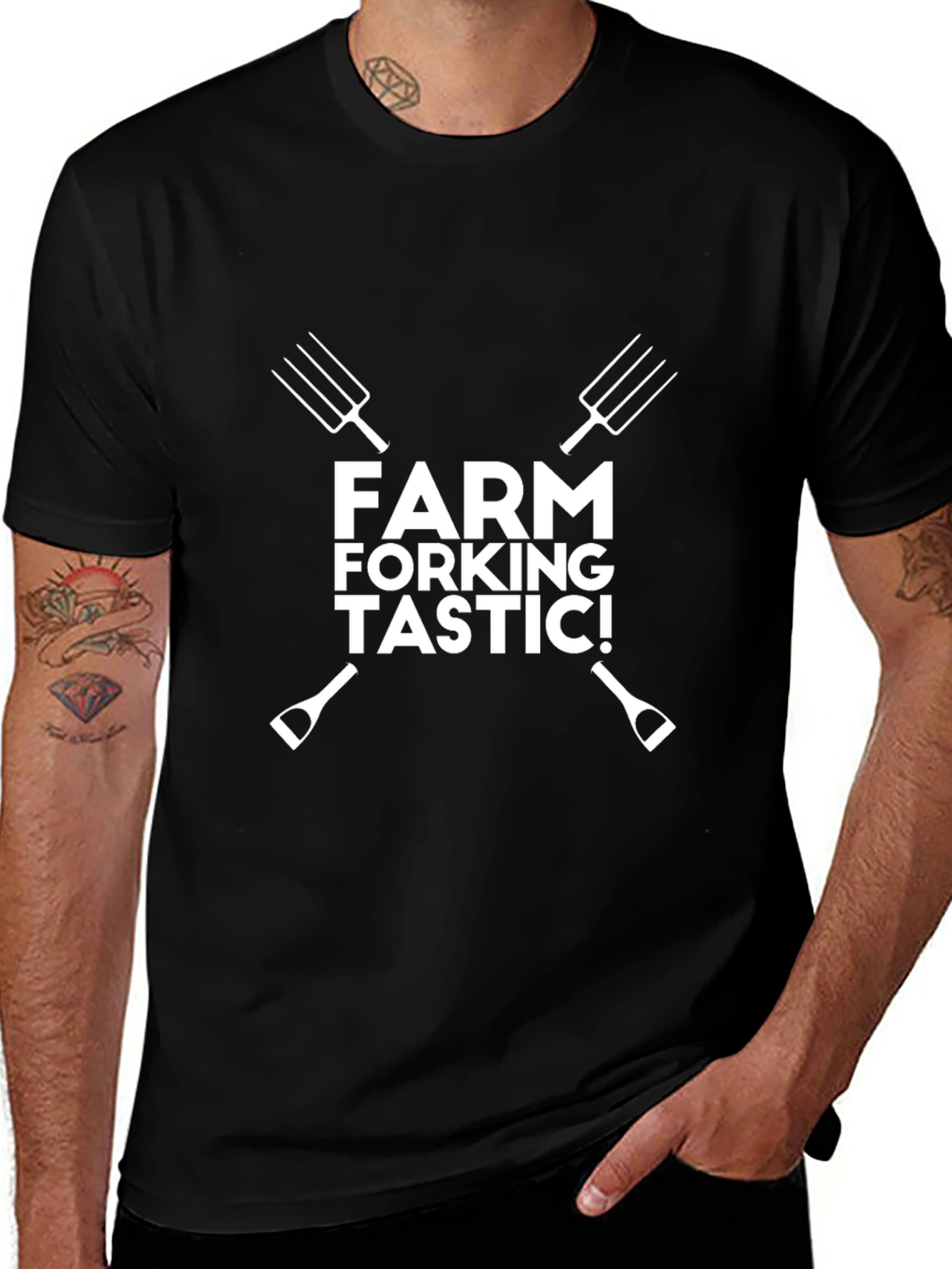 Farm Forking Tastic Graphic Tee