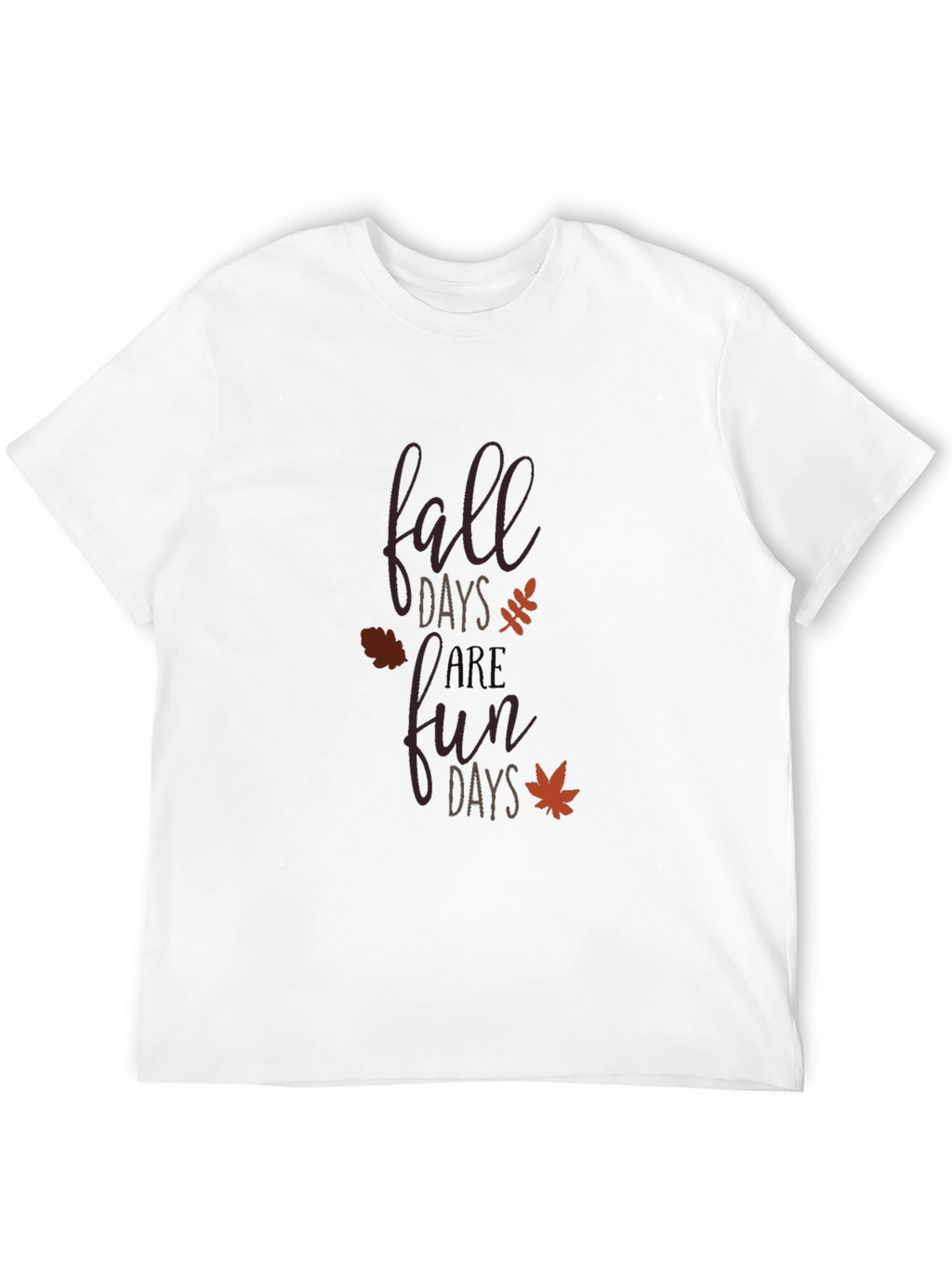 Fall Days Are Fun Days Graphic Tee