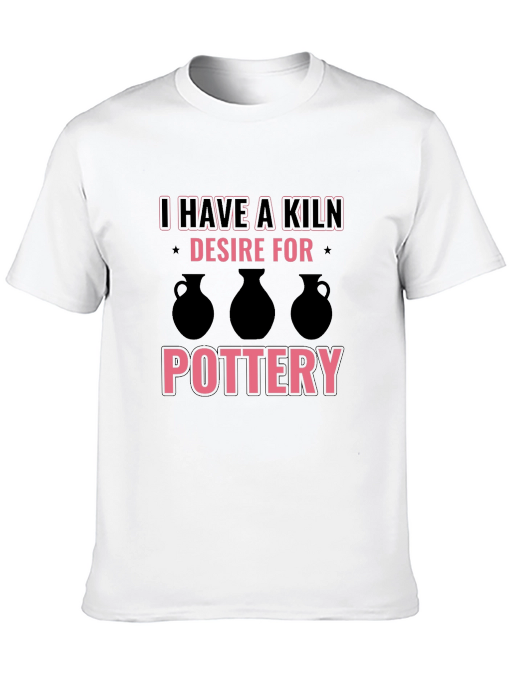Kiln Desire Pottery Black T-Shirt