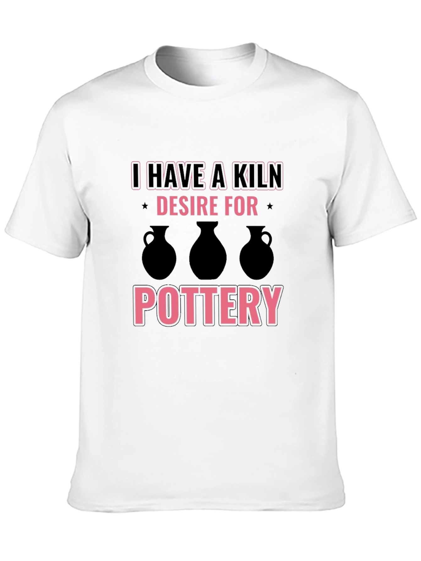 Kiln Desire Pottery Black T-Shirt