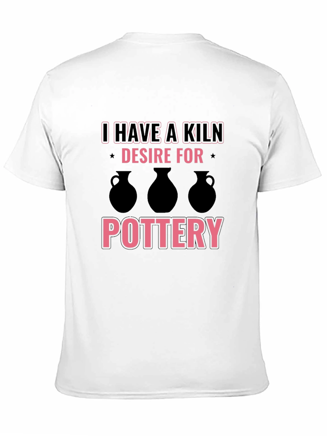 Kiln Desire Pottery Black T-Shirt