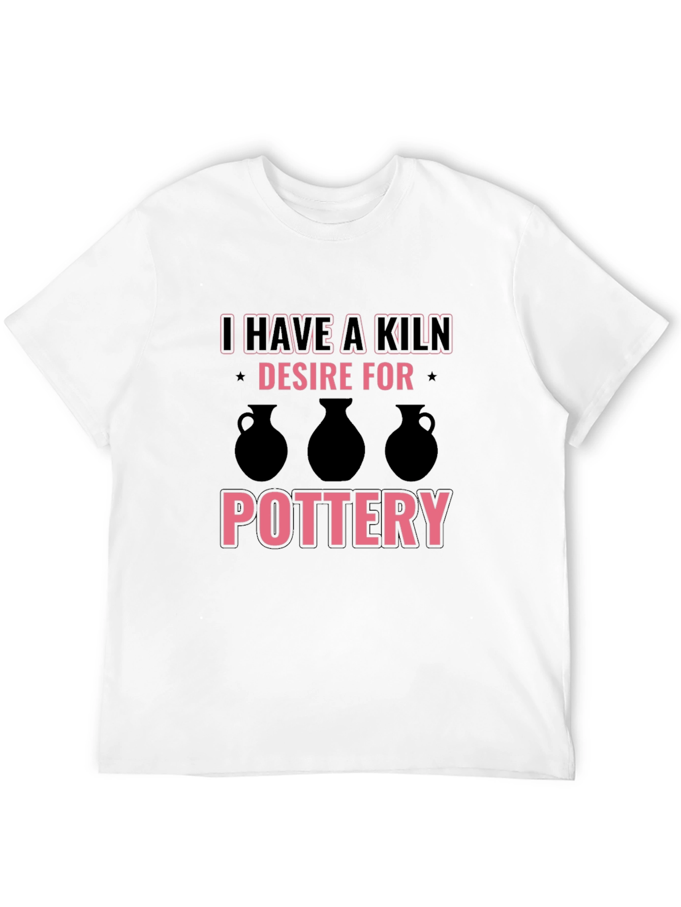 Kiln Desire Pottery Black T-Shirt