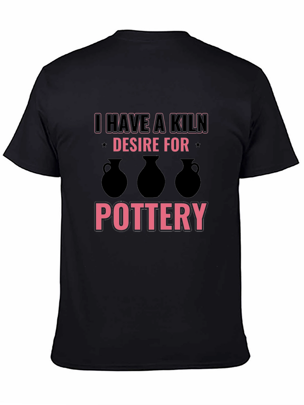 Kiln Desire Pottery Black T-Shirt
