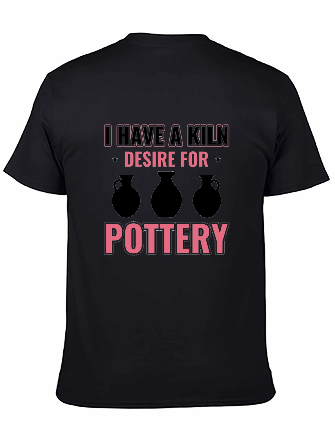 Kiln Desire Pottery Black T-Shirt