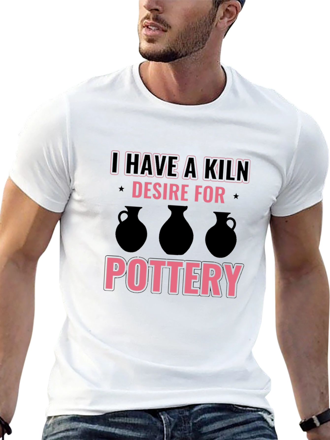 Kiln Desire Pottery Black T-Shirt