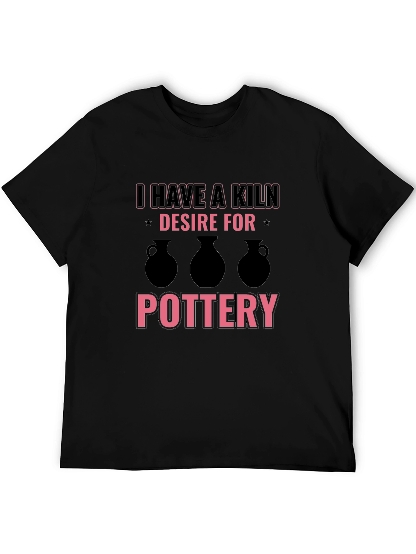 Kiln Desire Pottery Black T-Shirt