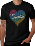 Equality Heart Graphic T-Shirt