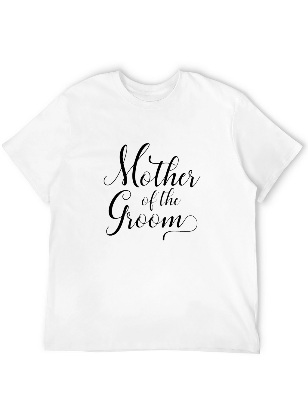 Mother of the Groom Black T-Shirt