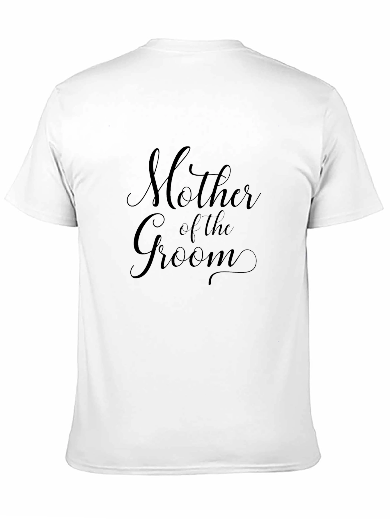 Mother of the Groom Black T-Shirt