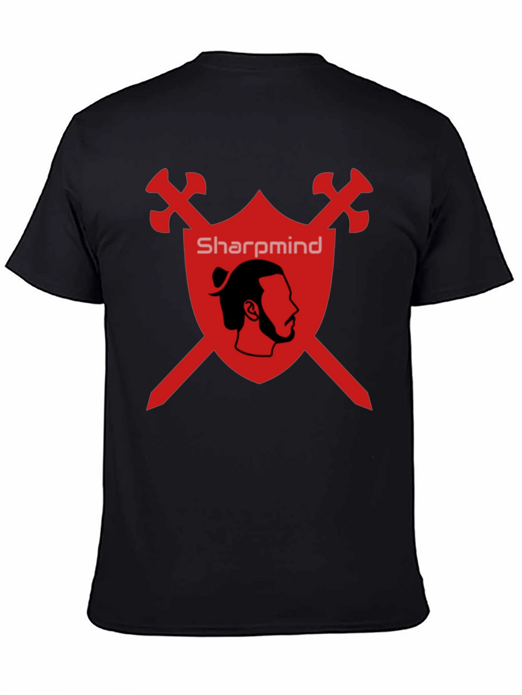 SharpMind Warrior Graphic Tee - Black