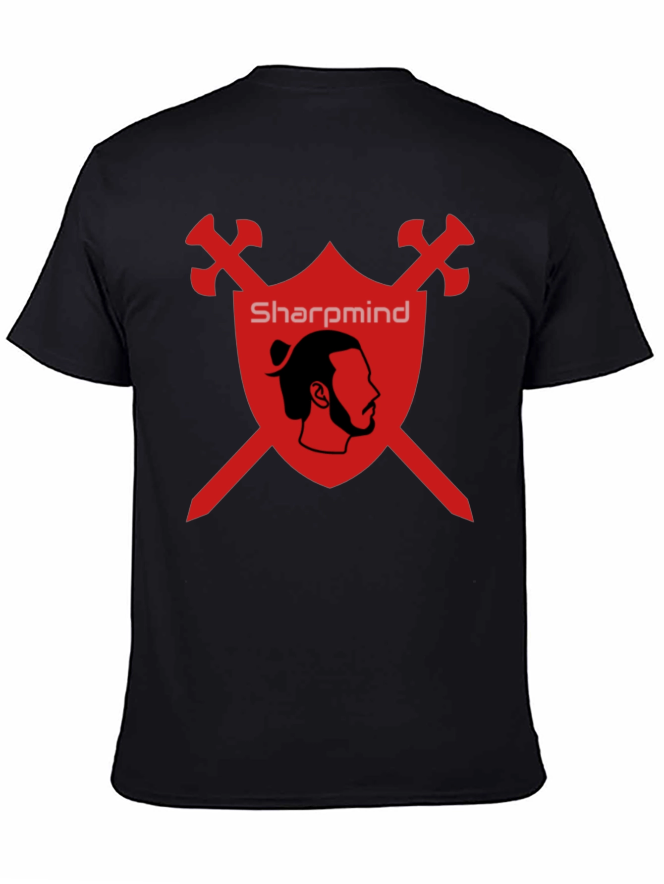 SharpMind Warrior Graphic Tee - Black