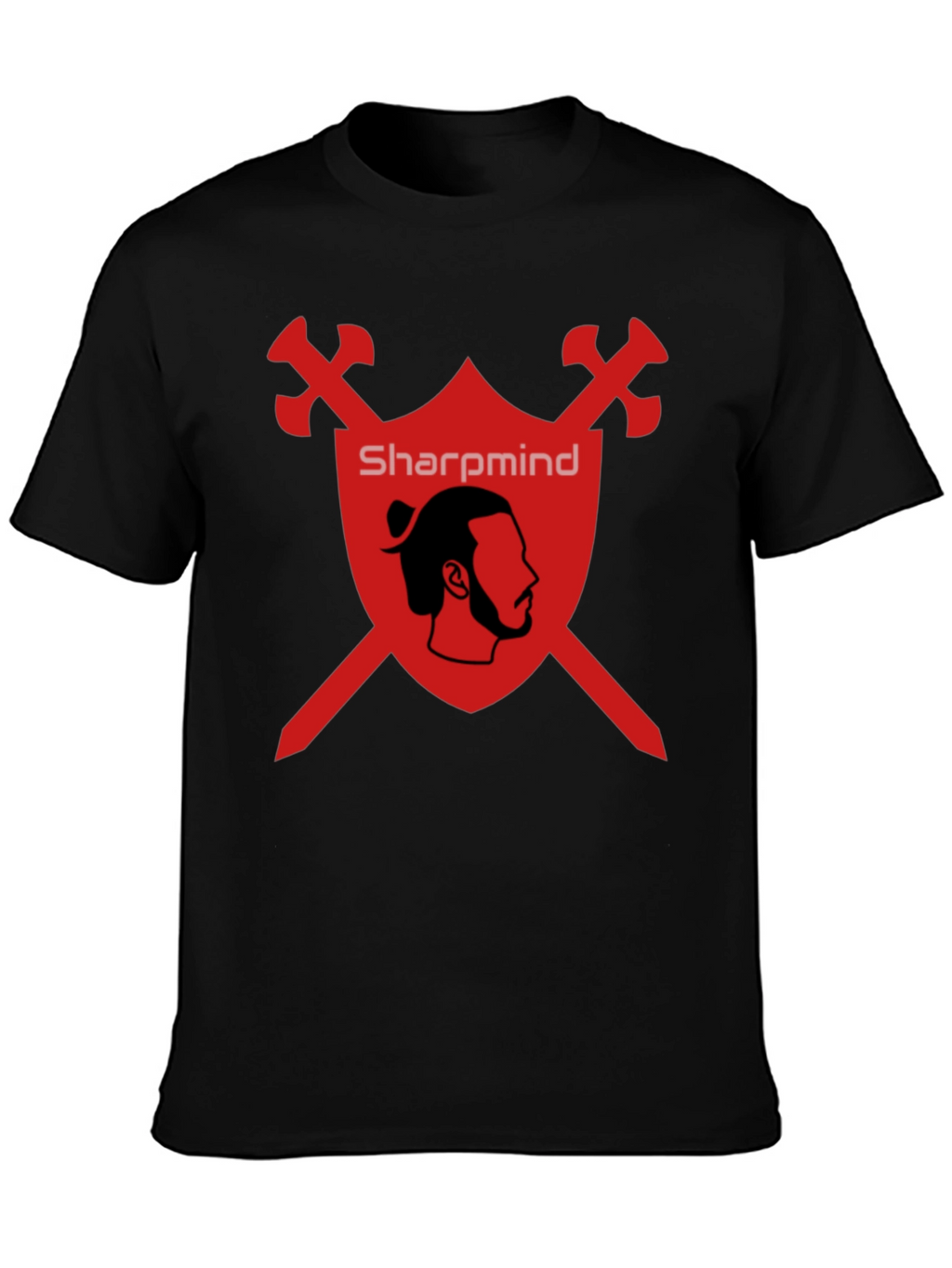 SharpMind Warrior Graphic Tee - Black