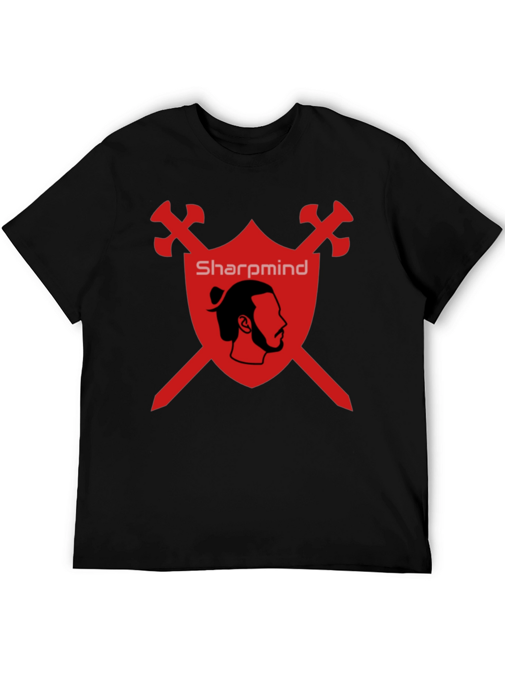 SharpMind Warrior Graphic Tee - Black