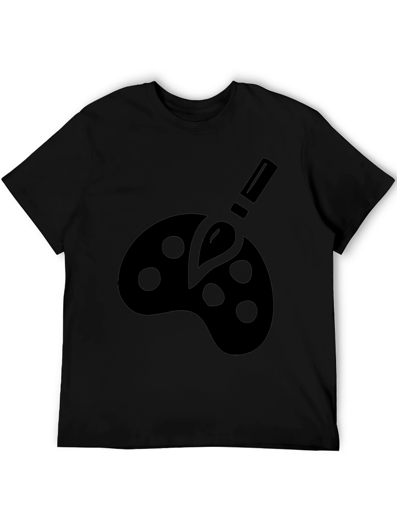 Artist Palette Tee - Brush & Color Splash Design