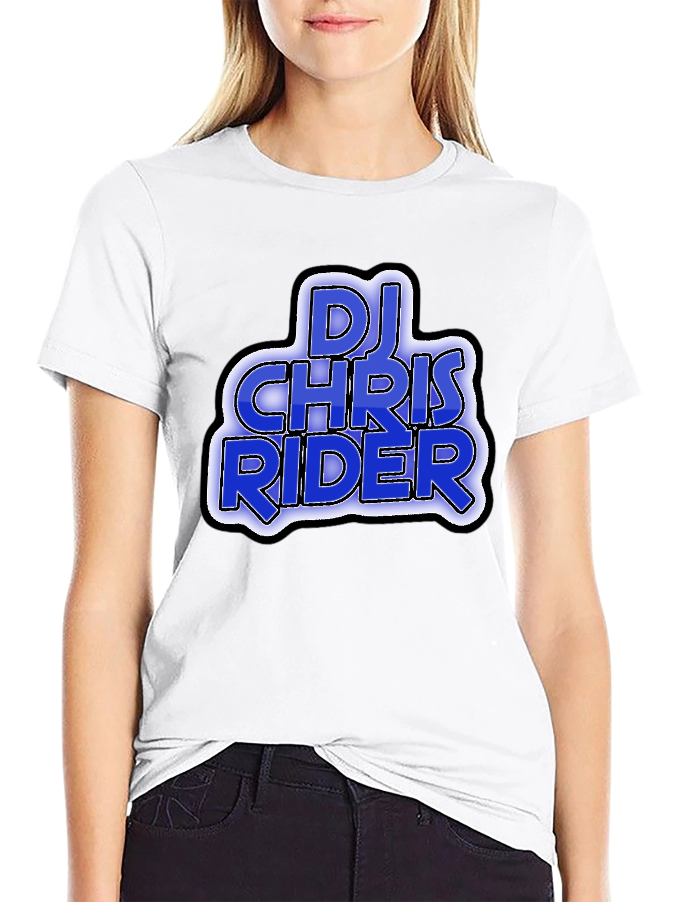 DJ Chris Rider Black T-Shirt