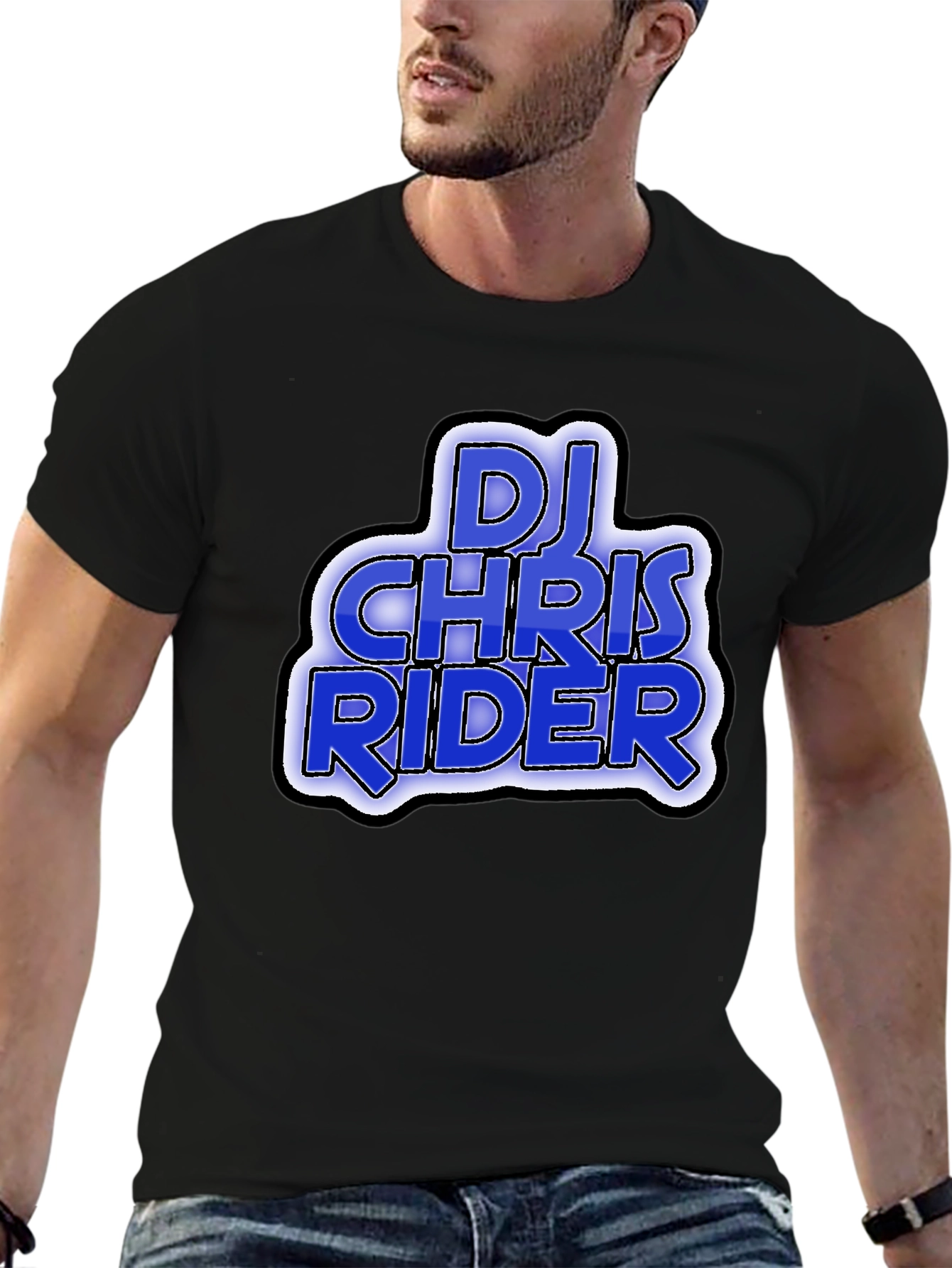 DJ Chris Rider Black T-Shirt